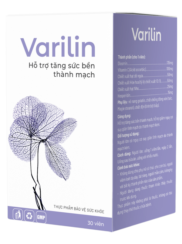 Varilin – Hỗ Trợ Tăng Sức Bền Thành Mạch